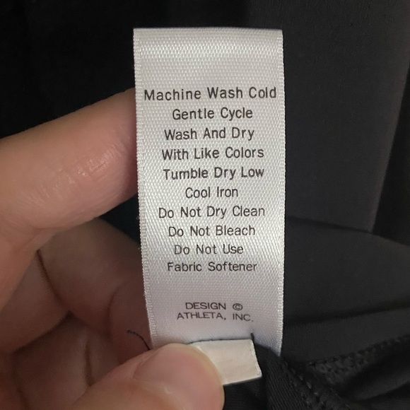 Athleta Exhilaration Black Long Sleeve Shirt Size XL - Picture 7 of 11